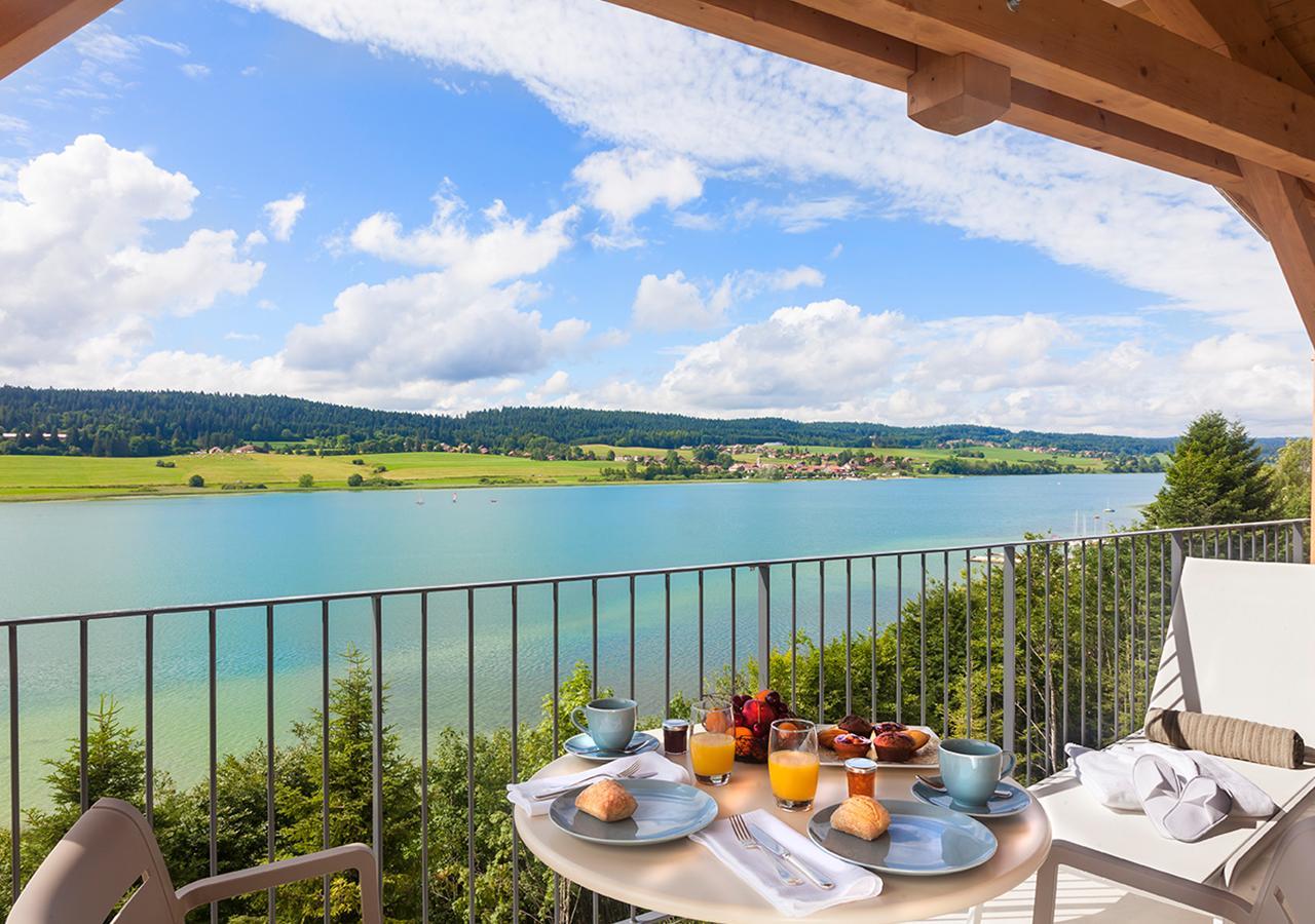 Hotel Spa Les Rives Sauvages Malbuisson Exterior foto
